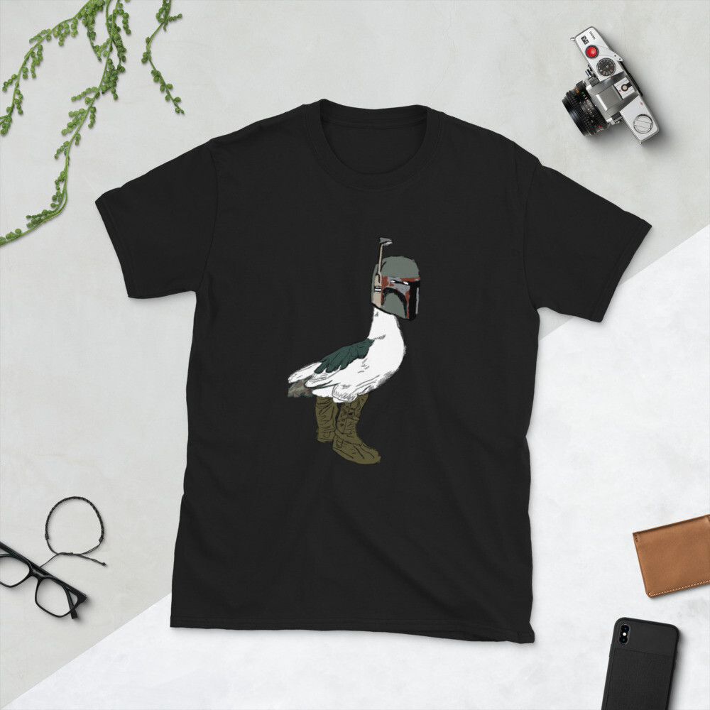 Space Duck -Short-Sleeve Unisex T-Shirt