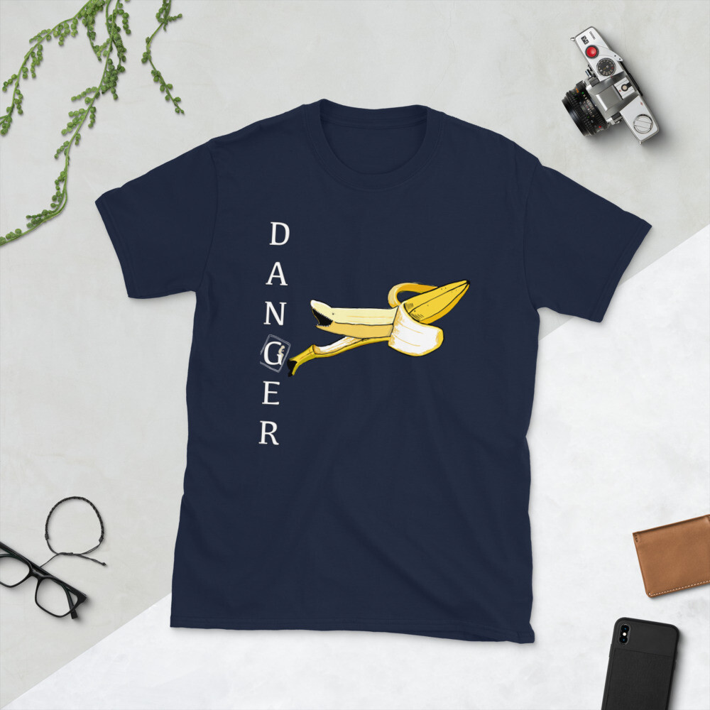 Danger Fruit - Banana - Short-Sleeve Unisex T-Shirt