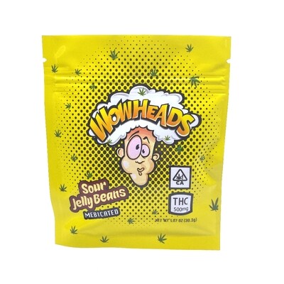 WowHeads - Sour Jelly Beans [500mg]