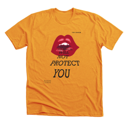 Gold #SpeakOut Campaign T-Shirt