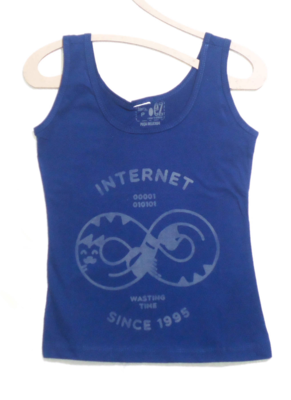 Camiseta Feminina Estampa Internet