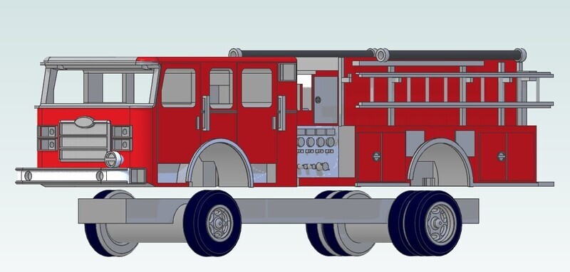 1037 Pierce Fire Truck