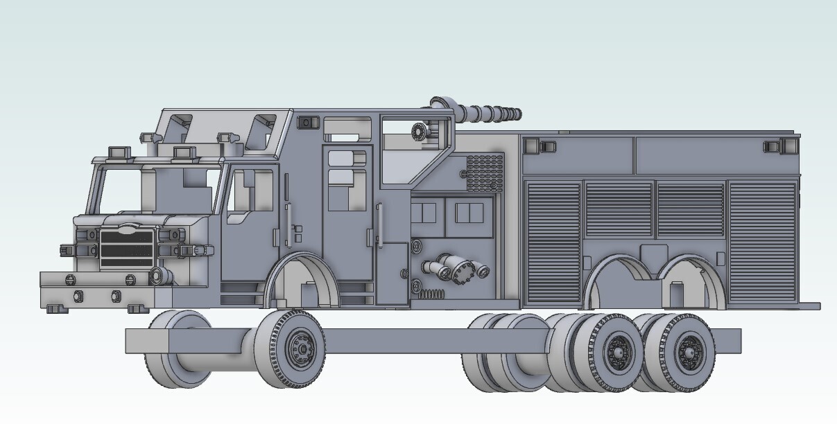 1036 Industrial Pierce Fire Engine