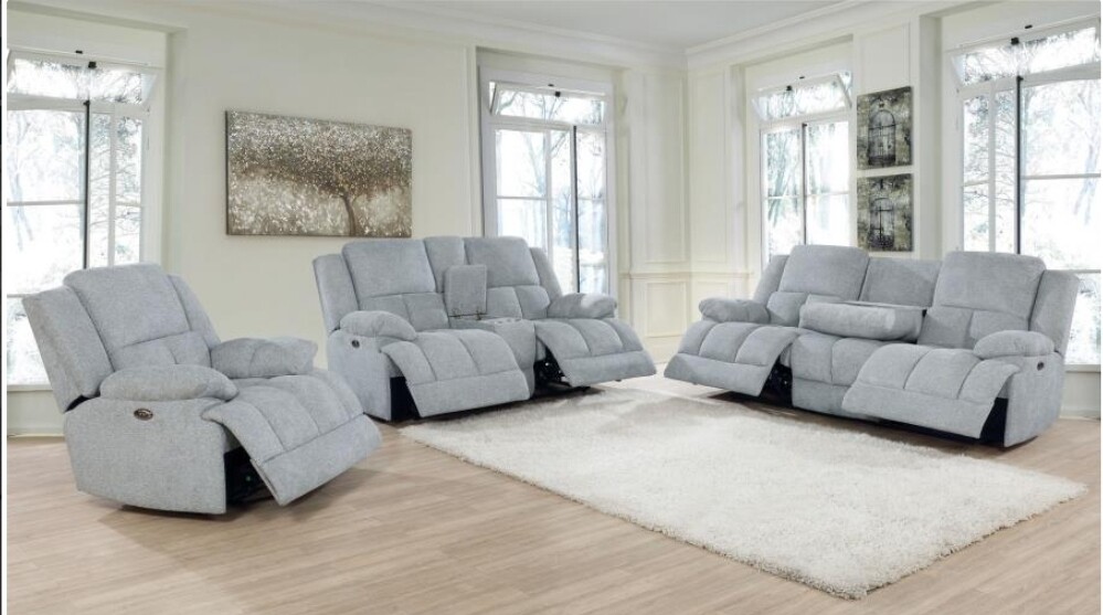 Power Waterbury 3piece Pillow Top Arm sofa set