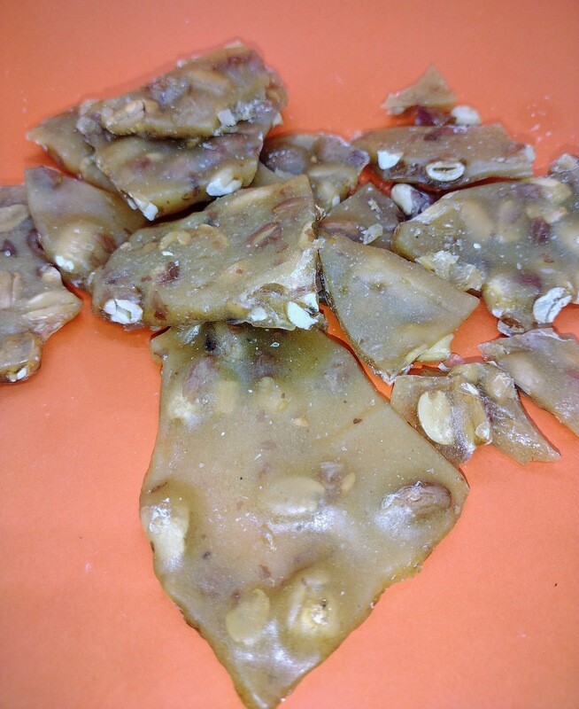 Delta-8 Peanut Brittle