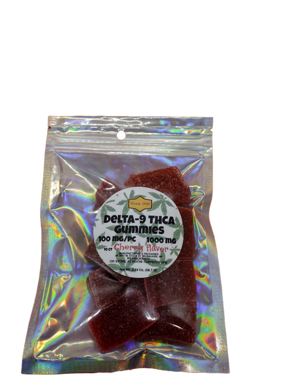 High Potency Delta-9 THCA gummies 10/gummy
