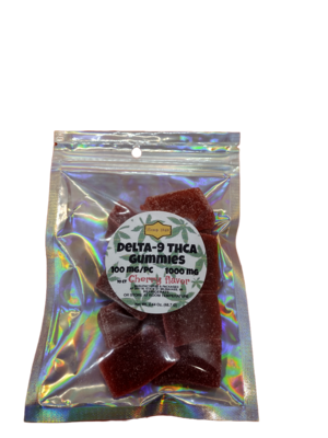 High Potency Delta-9 THCA gummies 100/gummy