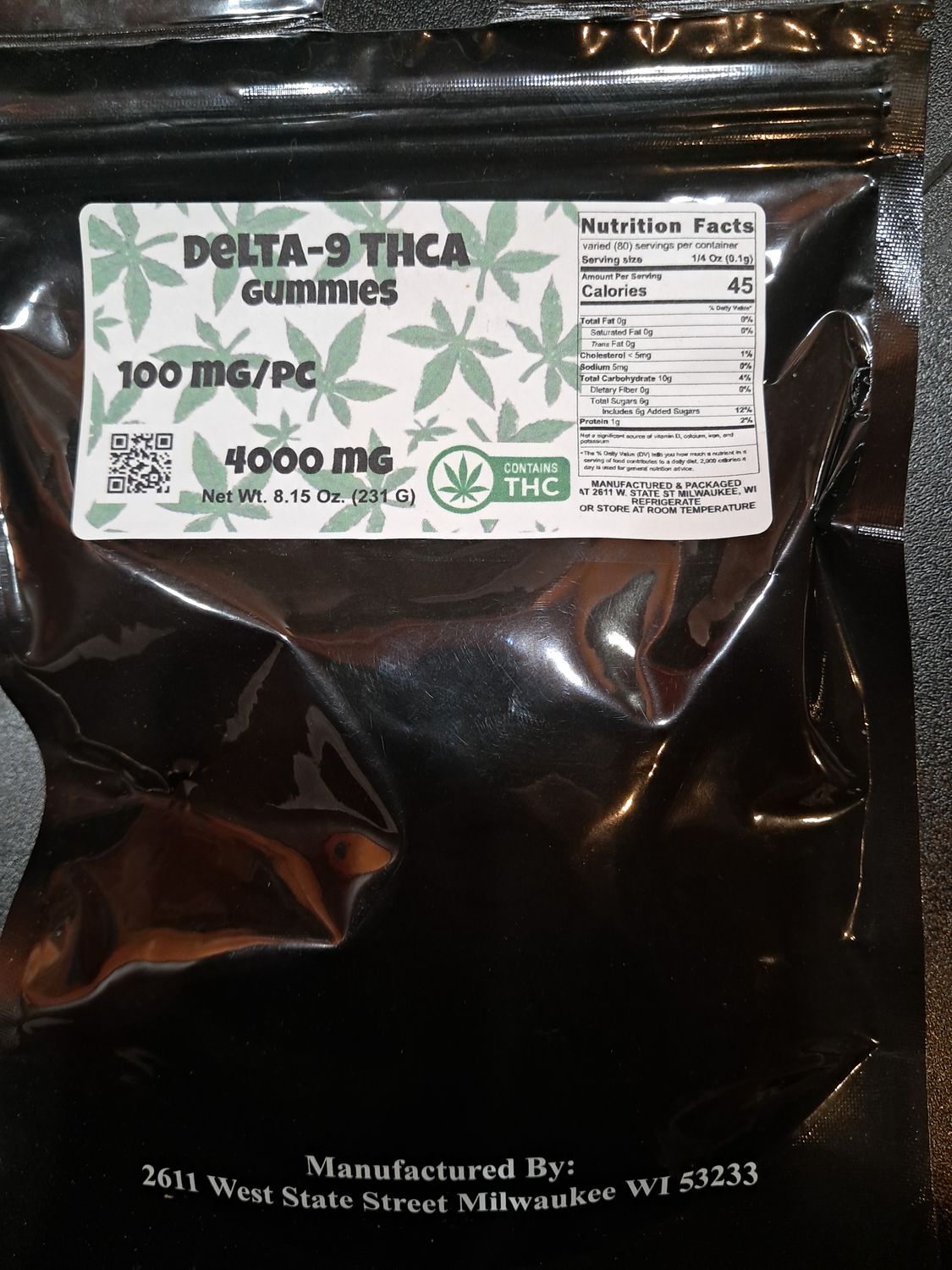 High Potency Delta-9 40-pack gummies