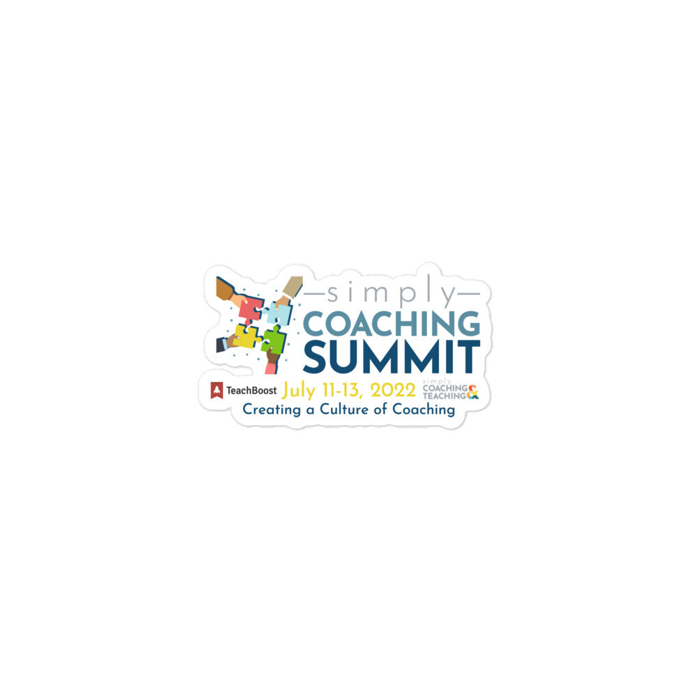 2022 Simply Coaching Summit Sticker
