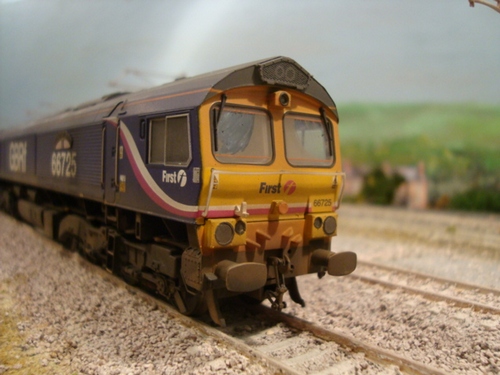 BACHMANN CLASS 66 GBRF SUNDERLAND AFC LOCOMOTIVE