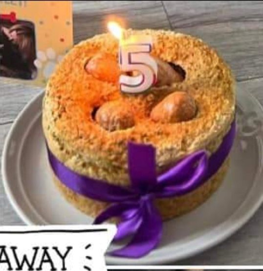 Yorkshire Puddin Birthday Cake