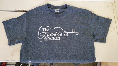 Fiddler's Farm T-shirt (Dark Heather Grey)