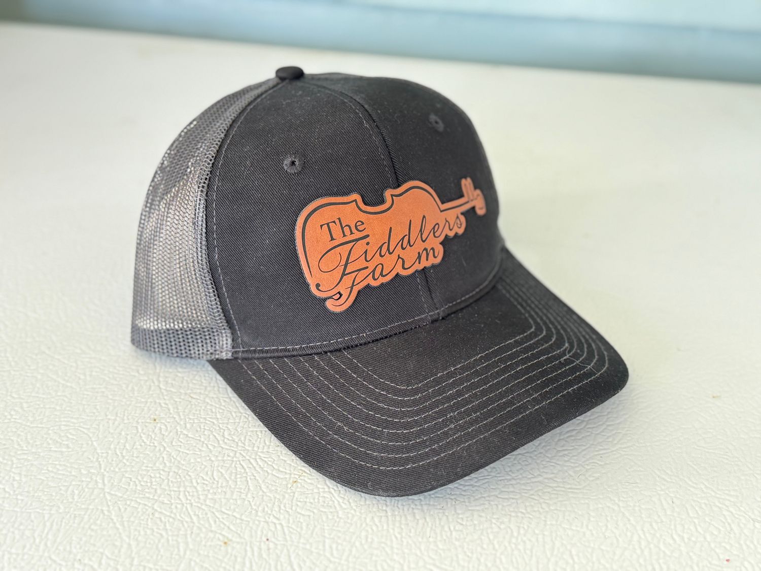 Fiddler's Farm Leather Patch Hat