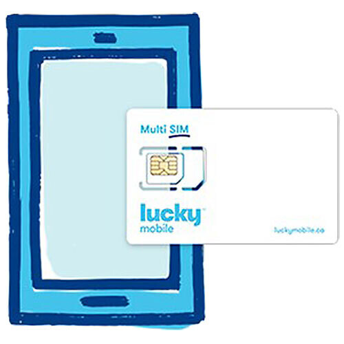 Lucky Prepaid SIM Card