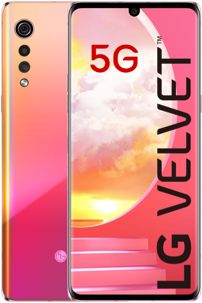 LG Velvet 5G Illusion Sunset
