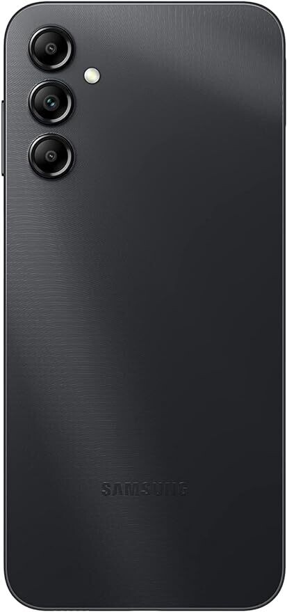 Samsung Galaxy A14 4G with 6.6-inch Infinite V Display, 64GB, Black
