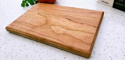Cherry Chamfered Edge Cutting Board - 6" x 9" x 3/4 "