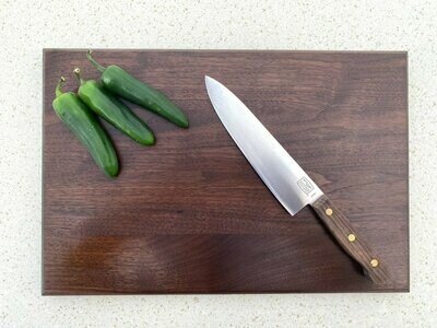 12 x 18 x 3/4 Walnut Chamfered Edge Cutting Board