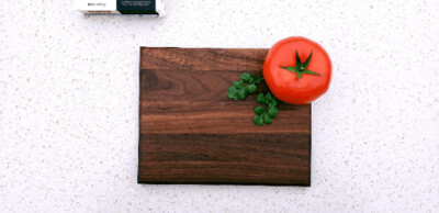 Walnut Chamfered Edge Cutting Board - 6" x 9" x 3/4"