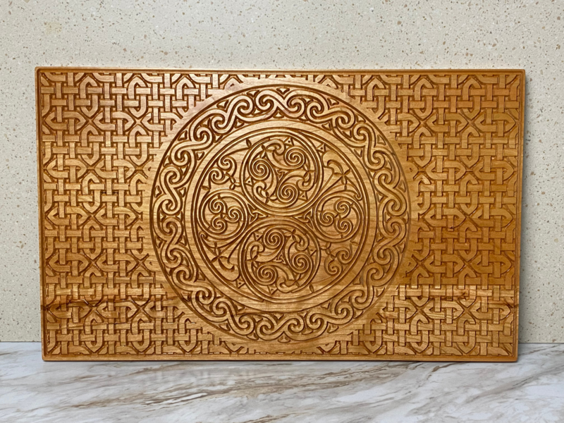 Unique Celtic Style Serving Tray