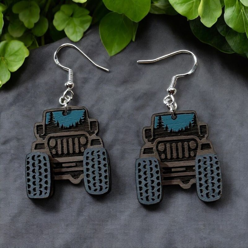 SUV Earrings - 4x4 Earrings