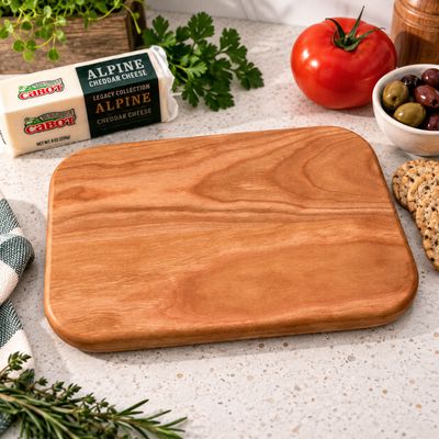 Cherry Rounded Edge Cutting Board - 6 Cherry Rounded Edge Cutting Board - 6" x 9" x 3/4"