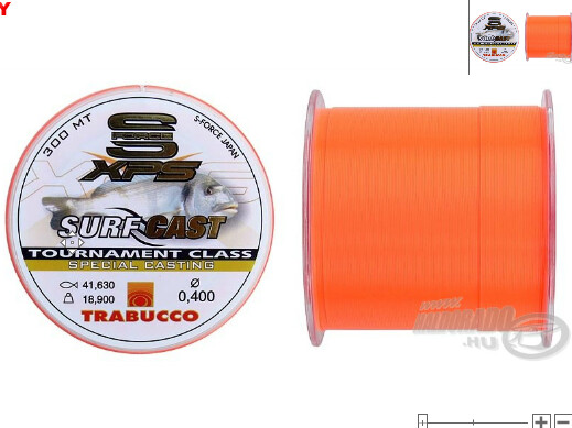 TRABUCCO XPS Surf cast line 300m Tournement class