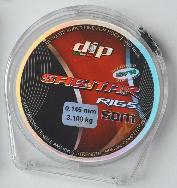 Dip Sagitar Rigs Monofilo 50 Mt – Leader E Finale Per Pesca Professionale