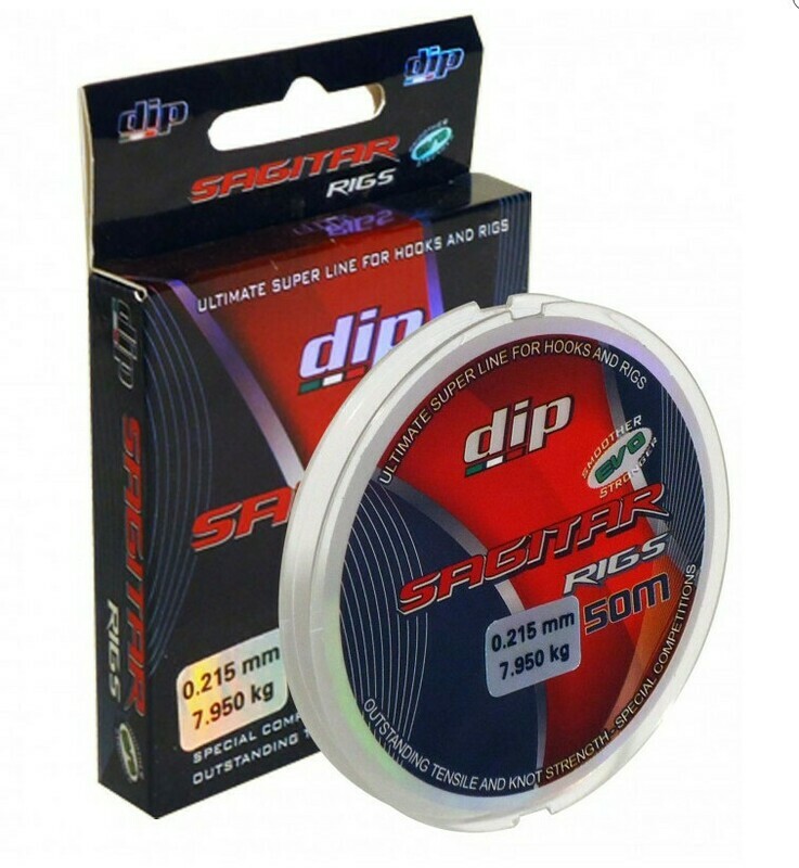 DIP Sagitar rig line     ITALIAN LOWEST DIAMETER HIGHEST STRENGTH POLE RIG LINE
