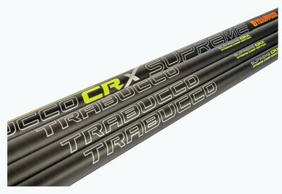 Trabucco 2020 CRX Carp Match Pole 8006 with 1 top kit  2.6m 

spares available at low cost top kit 2 and 3 (3.6m)