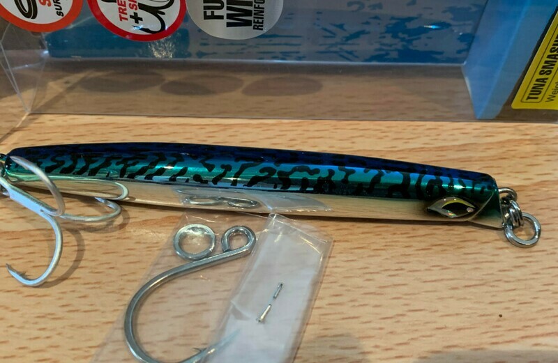 Tuna Smasher  45g  treble and single hook  full wire  heavy split pins