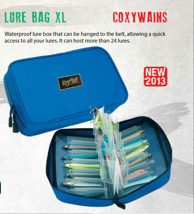 Coxwains Lure Bag XL Holds 24 Lures