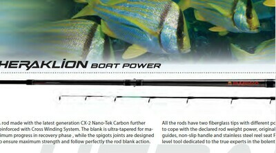 Boat rods telescopic and Competition