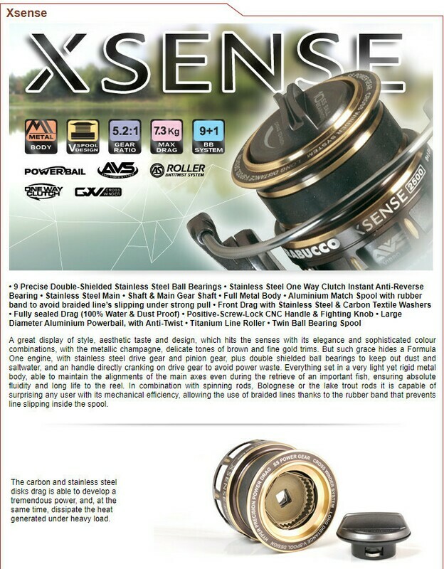 Trabucco X Sense 5000 hi tec Spinning Reel