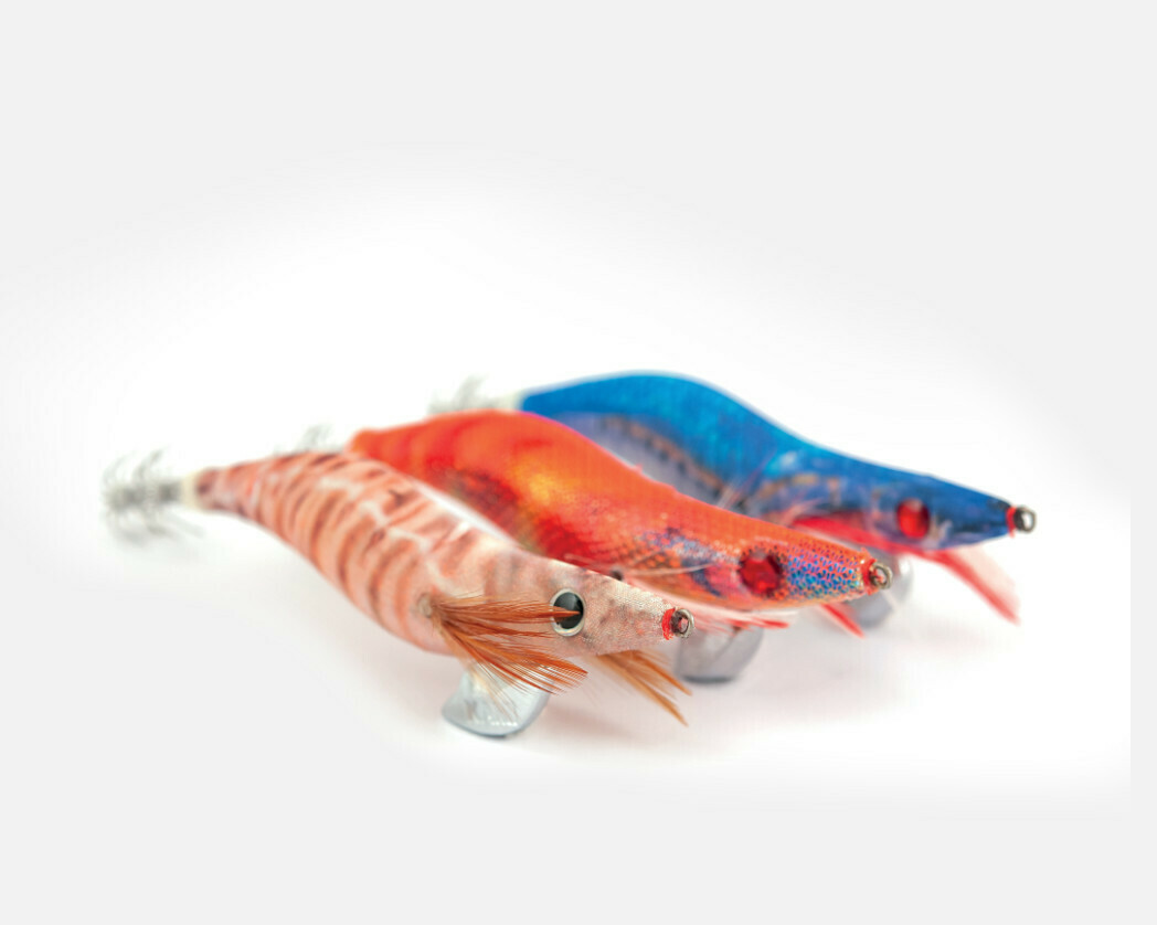 Fierce squid jigs 2.5 11g sink rate 1 meter every 5 seconds