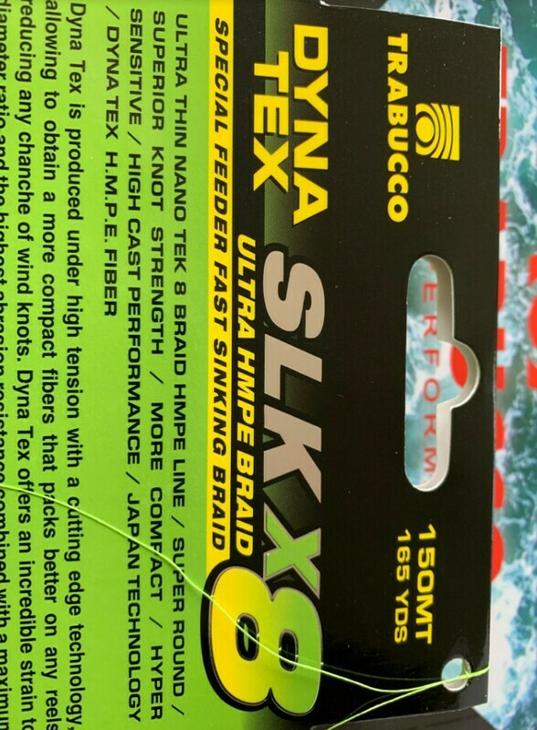 Dyna Tex special feeder SLK X8 ulta hmpe braid 150m