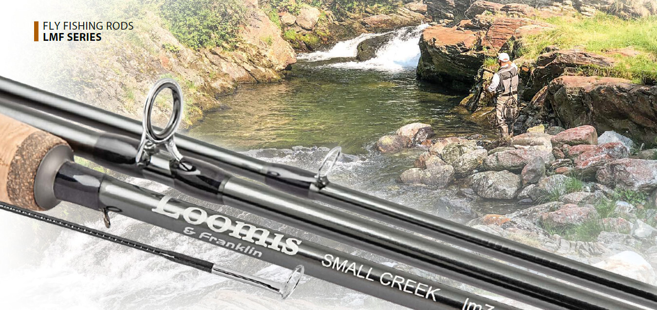 Loomis and Franklin French leader fly rods 9 ft 6 10 ft 11 ft 12ft 2/3/4 weight 