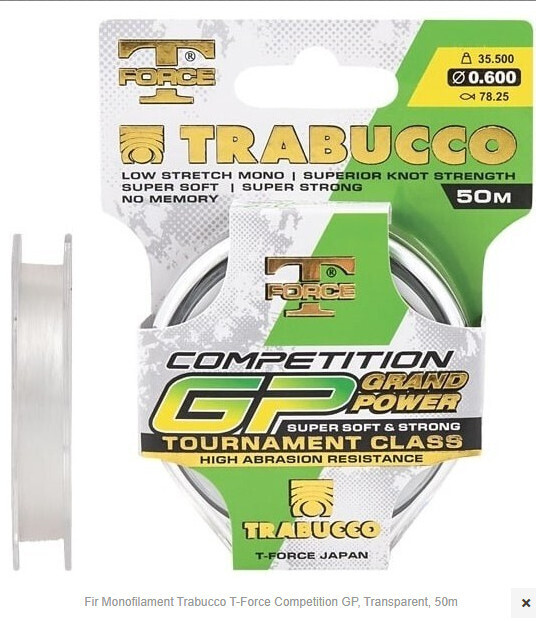 T-FORCE COMPETITION GP 25 M SPOOLS NEW 2023  RIG AND LEADER LINE