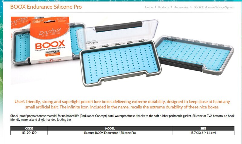 Rapture pro boxes for flies or small metal lures