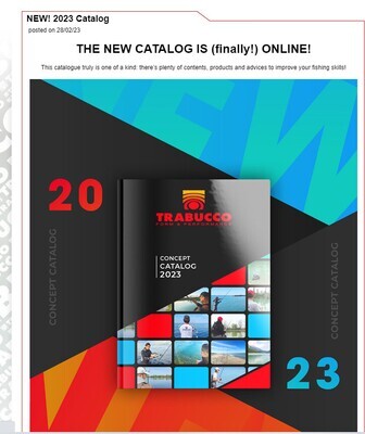 Trabucco Catalogue  2023  free of charge on request