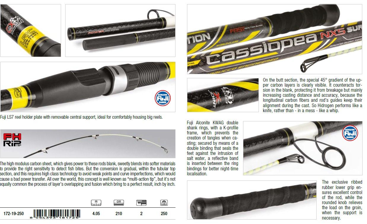 CASSIOPEA NXS SURF KW 4052/250G 2 PEICE   new 2024/5
