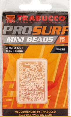 Pro Surf Mini Beads   100 pcs  .6 mm inn  1.00mm out  to .0.9 to 2.0mm out