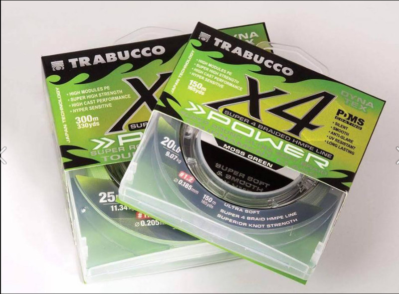 Dynatex X4  HMPE Braid for Ultralight lure fishing . lime yellow  .063 to .185 available