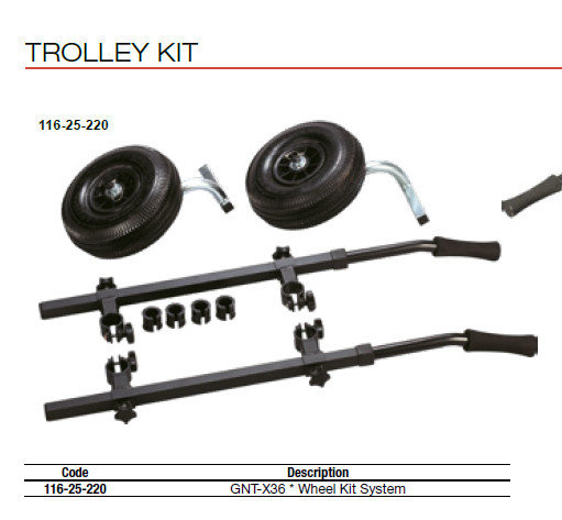 TROLLEY KIT  GNT X36  ex Italy