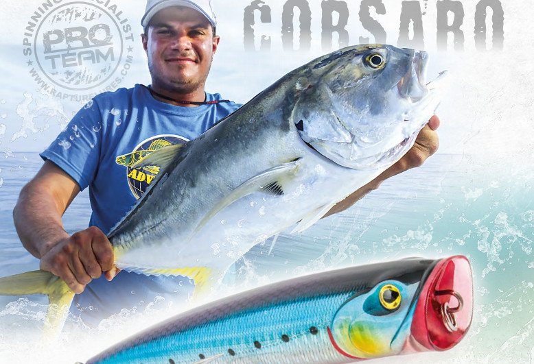 Corsaro    Poppers lure for large and tropical fish 140mm
