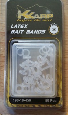 Bait Bands  latex  50 pcs per pack  buy one get one free