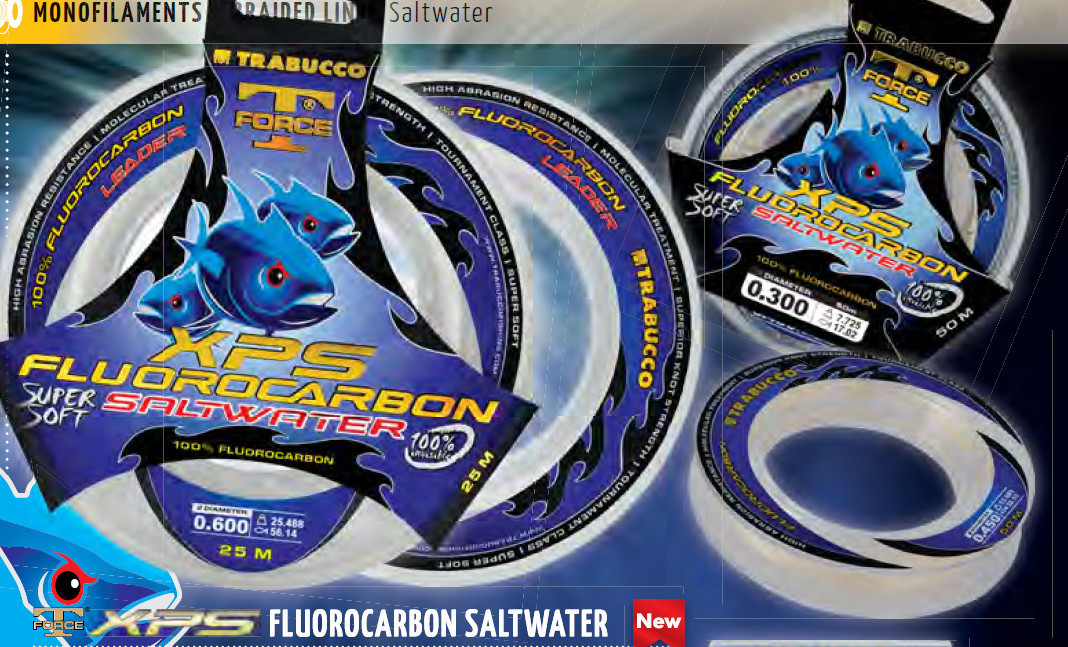 T FORCE XPS FLOUROCARBON SALT WATER LEADER