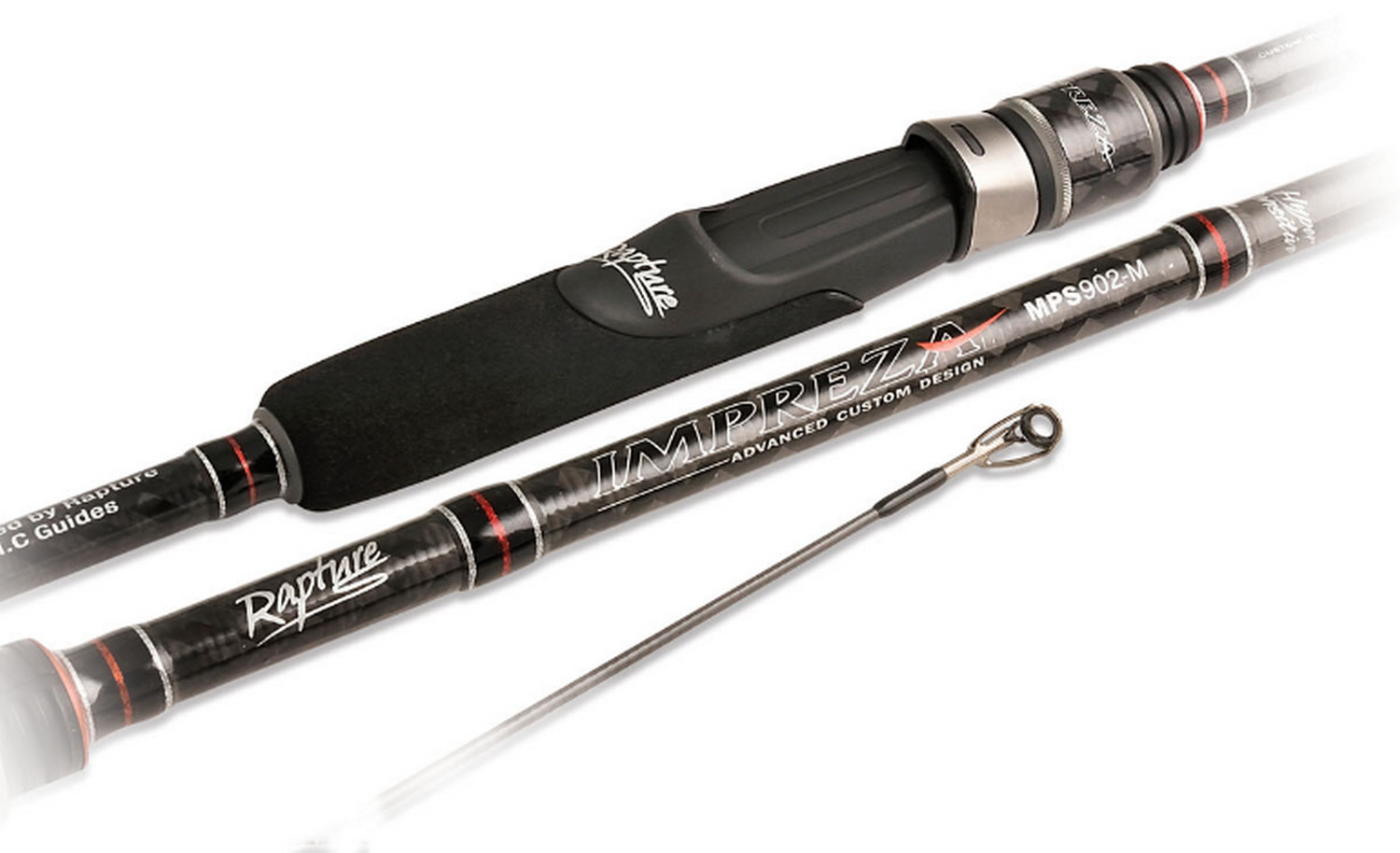 Impreza soft lure specialist rod for Bass Wrasse and Pike. 802M and 902M   5-30g  10-20lb braid  x fast