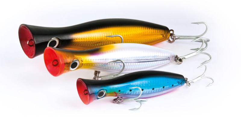 Raiden Pop . 200m 155g. 160m  90g  versions , Gt special poppers   6 colours