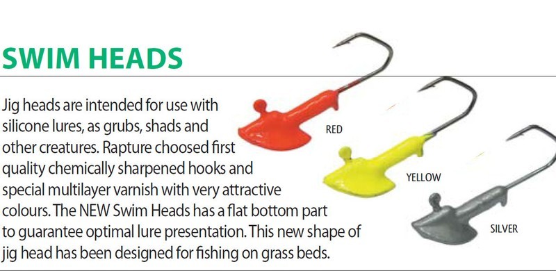 Rapture Swim Head Jig